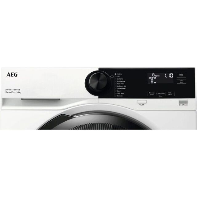 Aeg TR729A4B 7000 Series 9Kg Sensidry Heat Pump Tumble Dryer