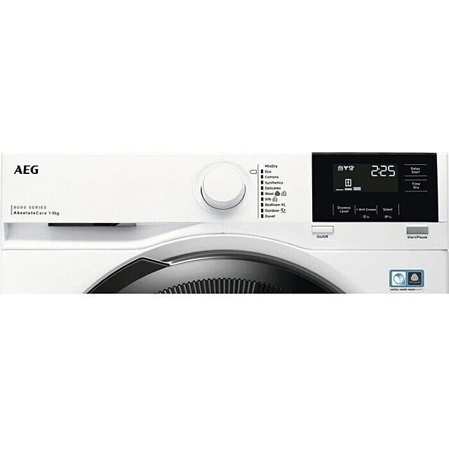 Aeg TR819A4B 9Kg Heat Pump Tumble Dryer With Sensidry® - White