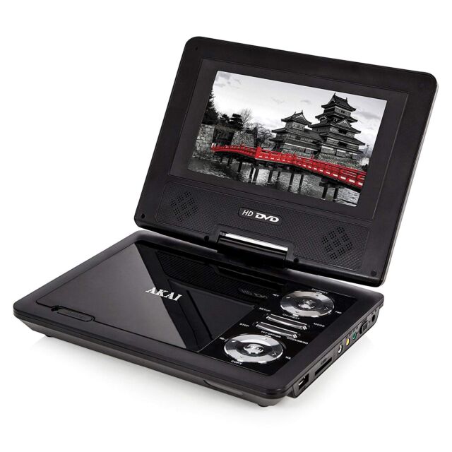 Akai A51007 Portable Rechargeable 7' DVD Player