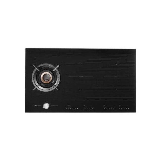 ASKO HIG1995AB 93cm Induction Hob - Black Glass