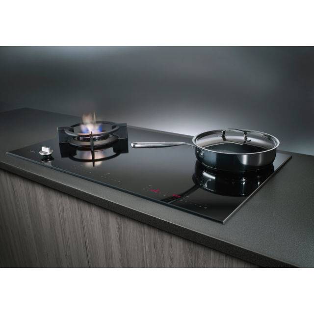 ASKO HIG1995AB 93cm Induction Hob - Black Glass