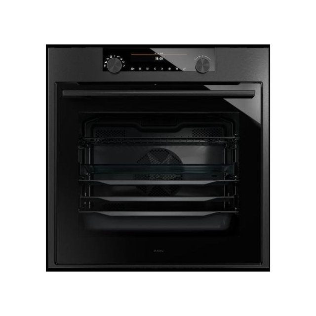 ASKO OP8687B 59.5cm Built In Electric Single Oven - Black Steel