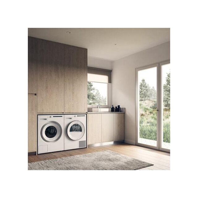 Asko T409HS_W_UK 9kg Heat Pump Tumble Dryer - White, A++