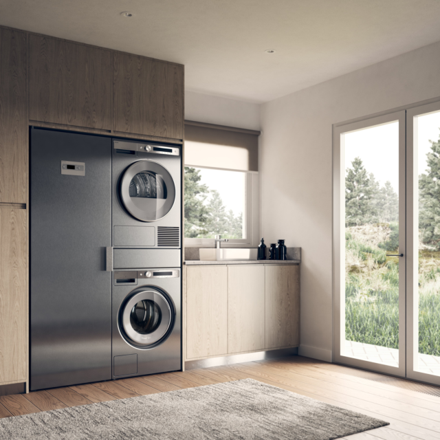 ASKO T608HX_S_UK 8kg Heat Pump Tumble Dryer - Stainless Steel