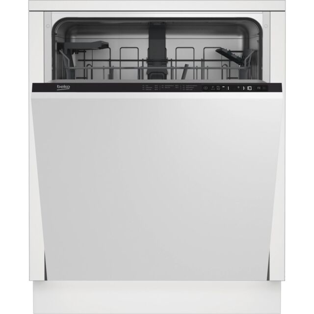 Beko BDIN25431 Built In Full Size Dishwasher - 14 Place Settings