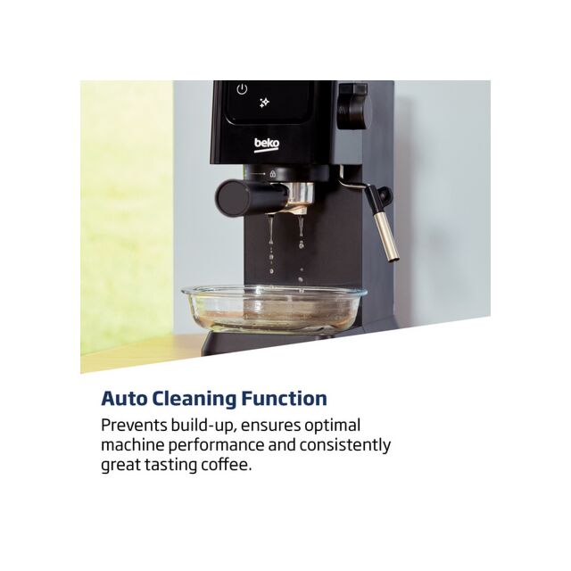 Beko CaffeExperto Manual Espresso with Steam Wand - Black