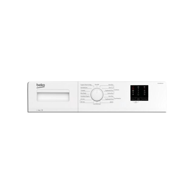 Beko DTKCE80021W 8kg Condenser Tumble Dryer with Sensor Programmes - White