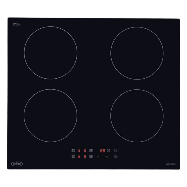 Belling 444410125 60cm Touch Induction Hob with 13 Amp Supply