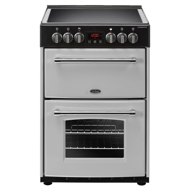 Belling 444410789 60Cm Farmhouse 60E Electric Double Oven + Ceramic Hob