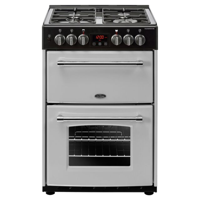 Belling 444410790 60cm Farmhouse style dual fuel cooker 