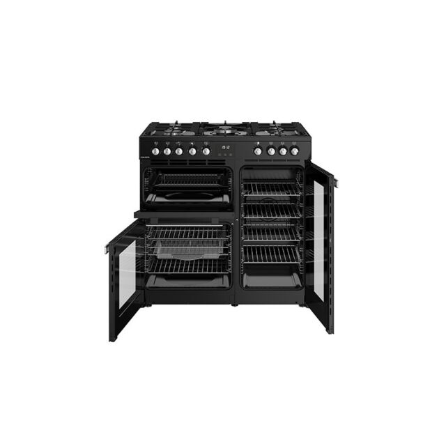 Belling 444411793 Cookcentre 90Cm Dual Fuel Range Cooker - Black