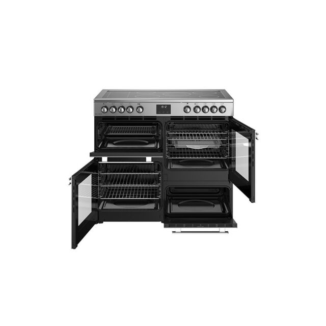 Belling 444411798 Cookcentre 100Cm Electric Range Cooker - Stainless Steel
