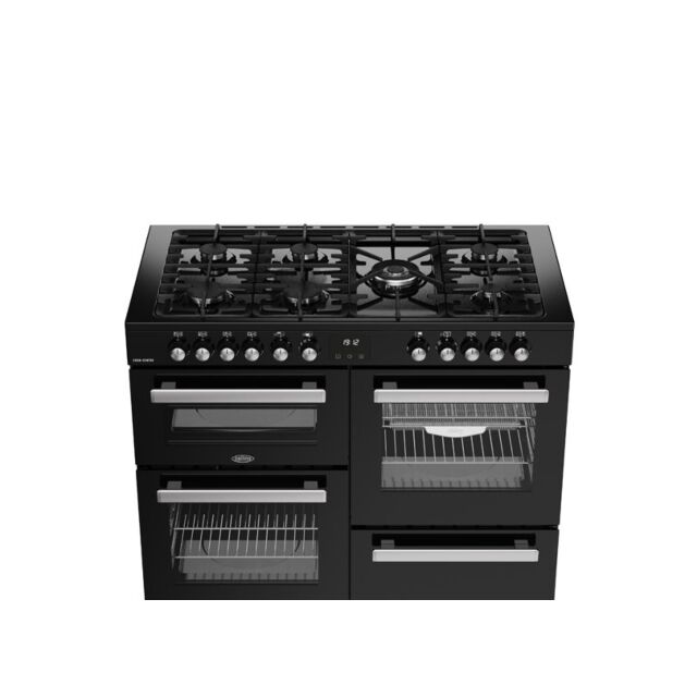 Belling 444411805 Cookcentre 110Cm Dual Fuel Range Cooker - Black
