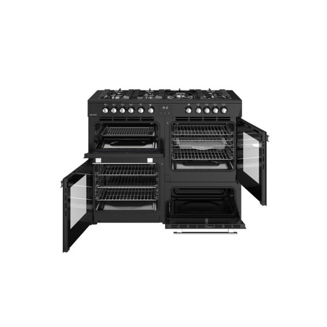 Belling 444411805 Cookcentre 110Cm Dual Fuel Range Cooker - Black