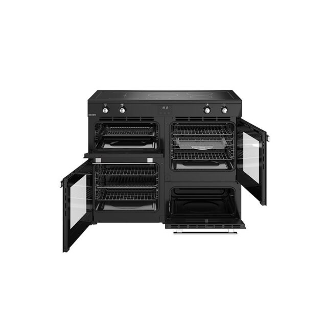 Belling 444411807 Cookcentre 110Cm Electric Induction Range Cooker - Black