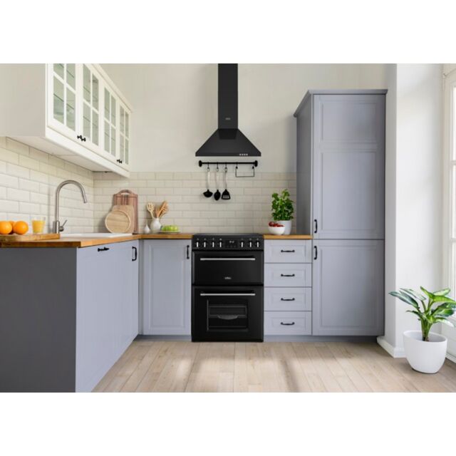 Belling 444411810 60cm Farmhouse Electric Mini Range with Ceramic Hob - Black