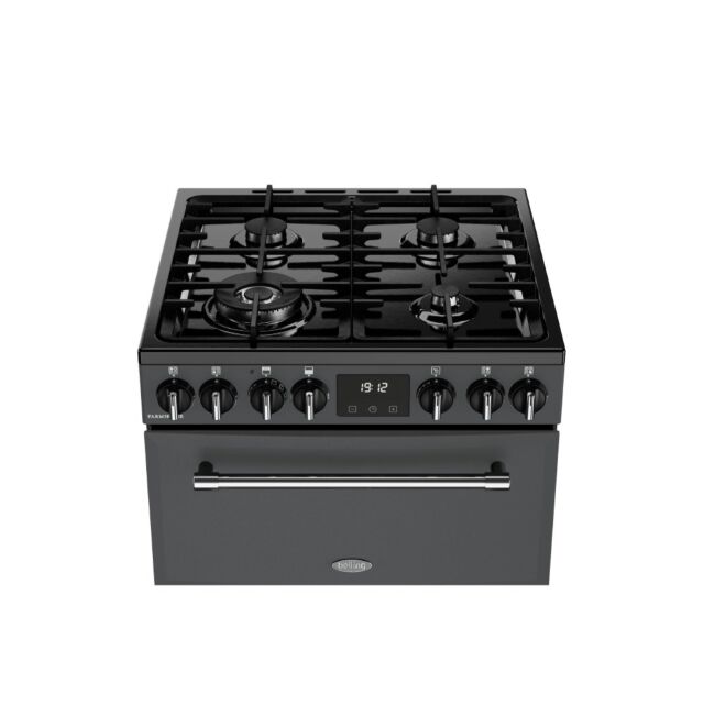 Belling 444411812 Farmhouse 60Cm Dual Fuel Mini Range - Anthracite