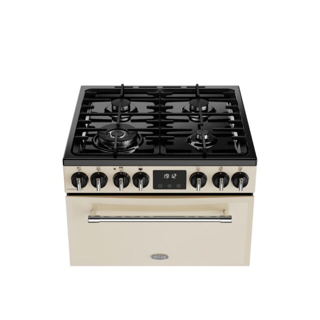 Belling 444411814 Farmhouse 60Cm Dual Fuel Mini Range - Cream