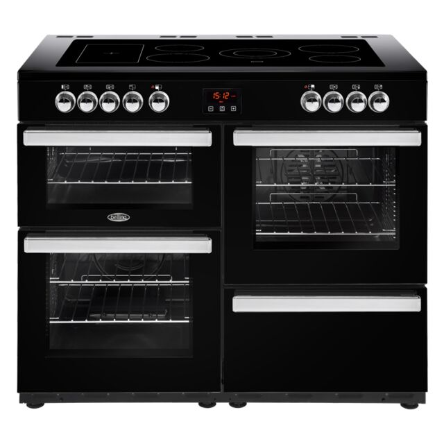 Belling 444444097 110cm Stainless Steel Cookcentre Electric Range Cooker