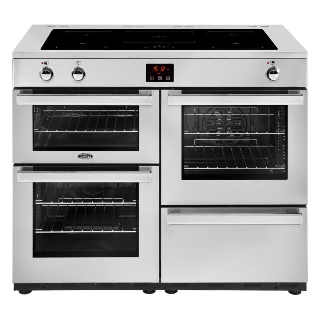 Belling 444444102 110cm Stainless Steel Cookcentre Electric Range Cooker