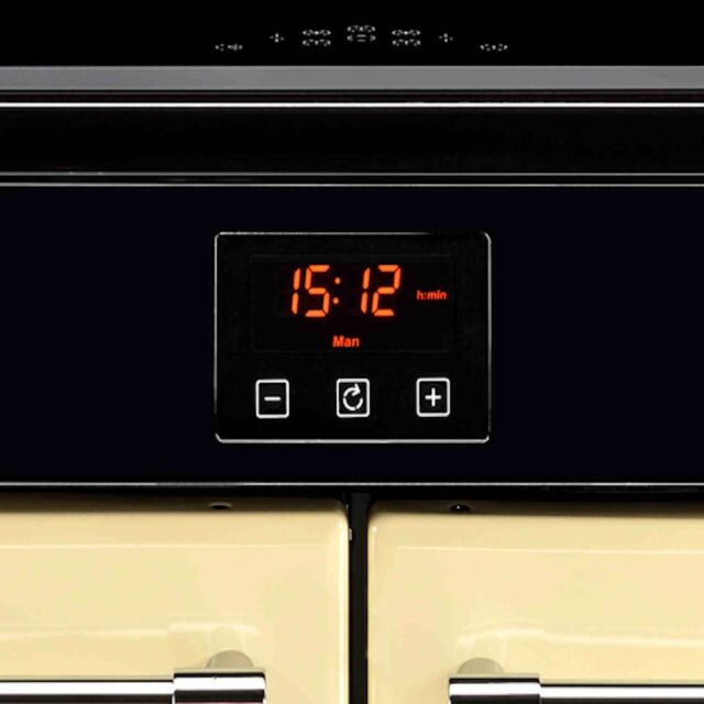Belling 444444143  110EI 100cm Electric Rangecooker with Double Oven and Induction Hob - Silver