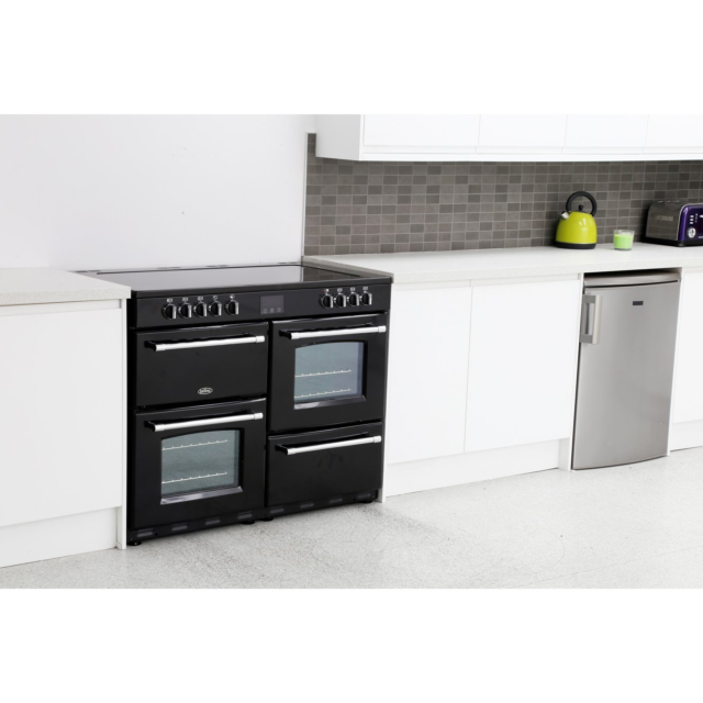 Belling 444444148 110cm Ceramic Range Cooker - Black