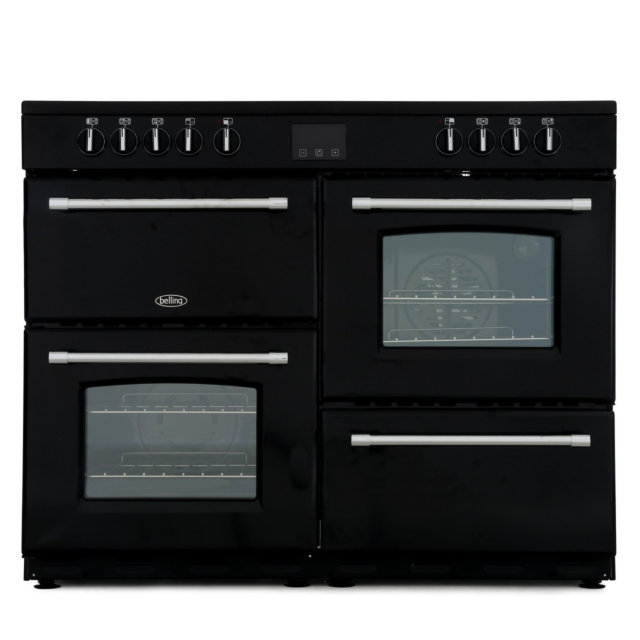 Belling 444444148 110cm Ceramic Range Cooker - Black