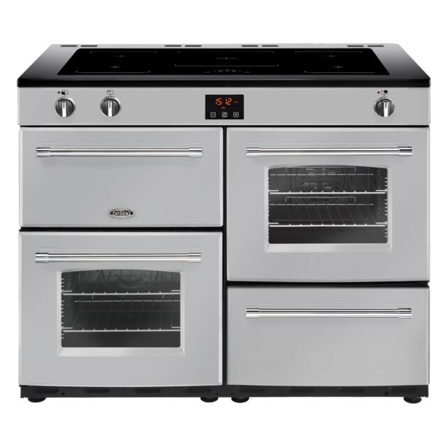 Belling 444444155 110cm Farmhouse Electric Range Cooker with Induction 110Ei