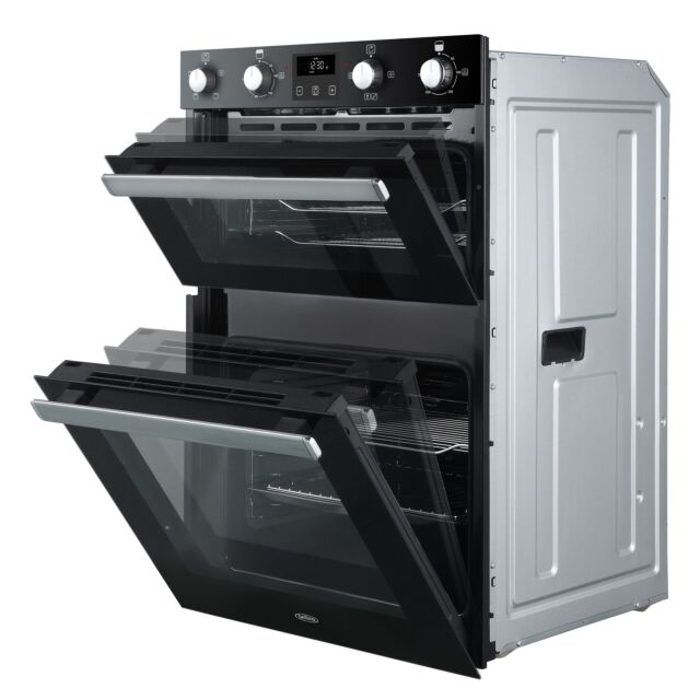 Belling BI902FPBLK Built In Electric Double Oven 