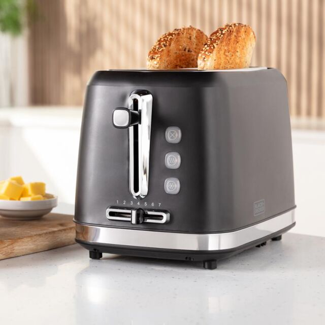 Black And Decker BXTO20077GB 2 Slice Toaster