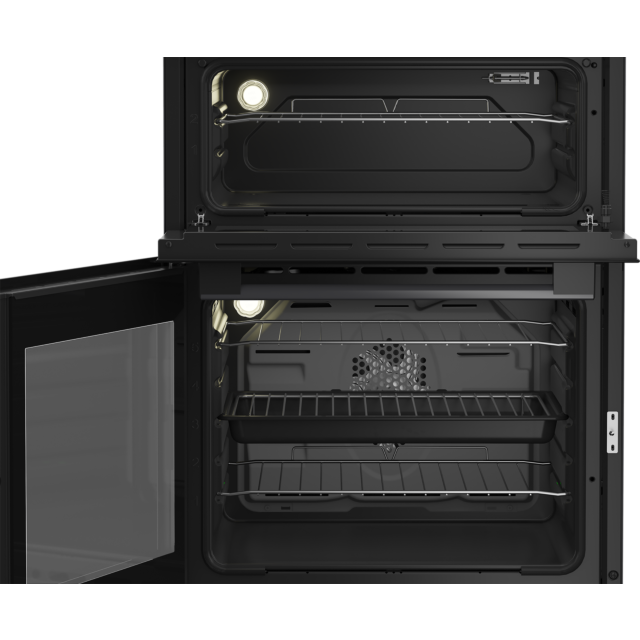 Blomberg HIN651N 60cm Double Oven Electric Cooker with Induction Hob - Anthracite