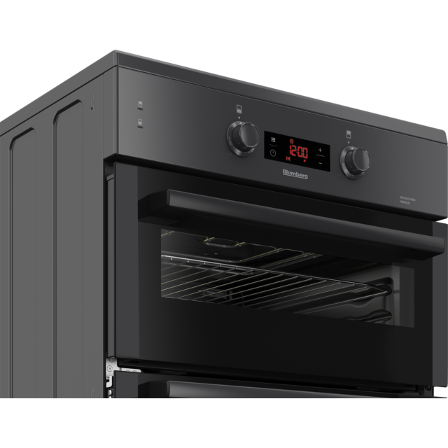 Blomberg HIN651N 60cm Double Oven Electric Cooker with Induction Hob - Anthracite