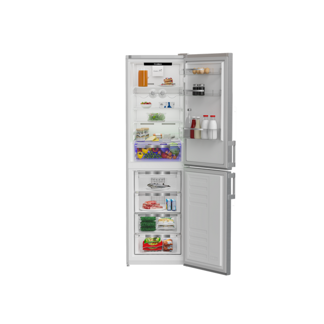 Blomberg KND464VPS 59.5cm Frost Free Fridge Freezer - Stainless Steet Effect