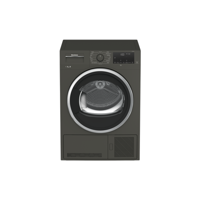 Blomberg LTK38030G 8kg Condenser Tumble Dryer - Graphite