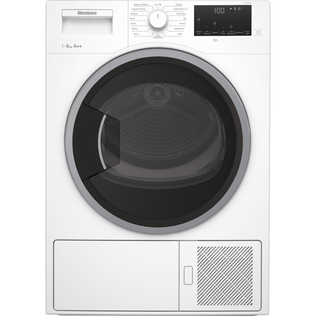 Blomberg LTP18320W  (1 left in stock at North Walsham as  Ex Display) 8kg Heat Pump Tumble Dryer - A++ Energy Rated -