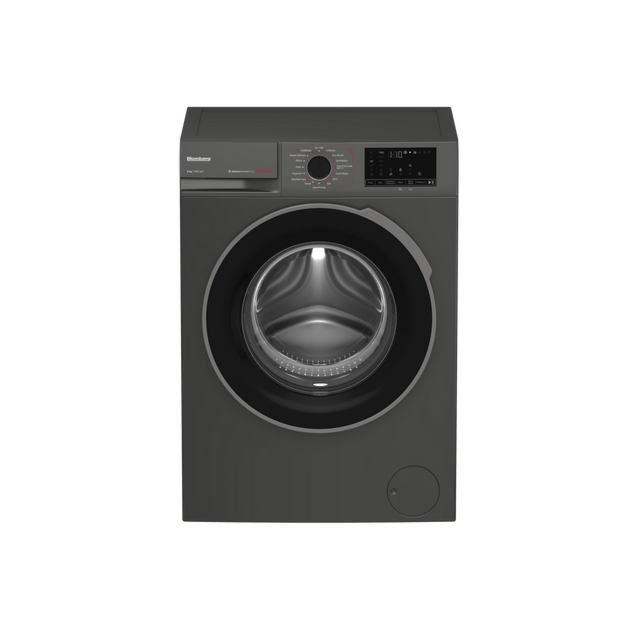Blomberg LWA18461G 8kg 1400 Spin RecycledTub Washing Machine - Graphite
