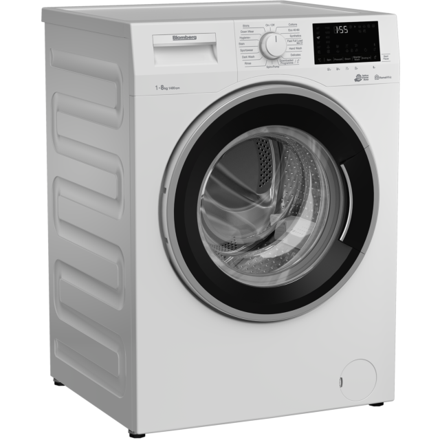 Blomberg LWF184610W 8kg 1400 Spin Washing Machine - White