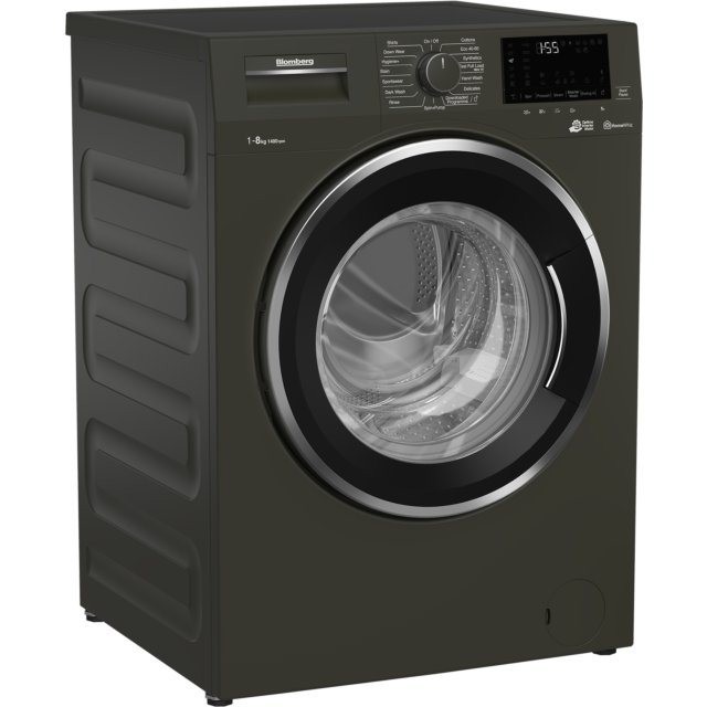 Blomberg LWF184620G 8kg 1400 Spin Washing Machine - Graphite