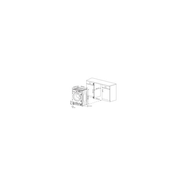 Blomberg LWI284420  8kg 1400 Spin Integrated RecycledTub Washing Machine