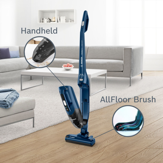 Bosch BCHF216GB Readyy'y Serie 2 ProClean Cordless Vacuum Cleaner - 40 Minute Run Time
