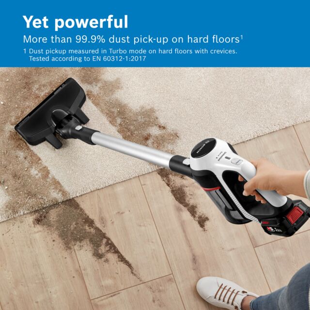Bosch BCS612GBKIT BCS612GB Unlimited Serie 6 ProHome Cordless Vacuum Cleaner - 30 Minute Run Time - 