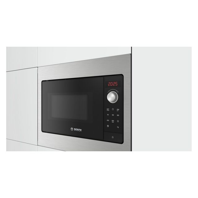 Bosch BFL523MS3B Red display, up to 800W integrated microwave