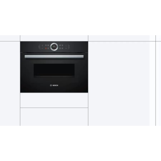 Bosch CMG633BB1B Series 8 Built-In Combination Microwave
