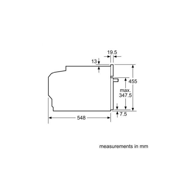 Bosch CMG676BS6B Series 8 Built-In Combination Microwave