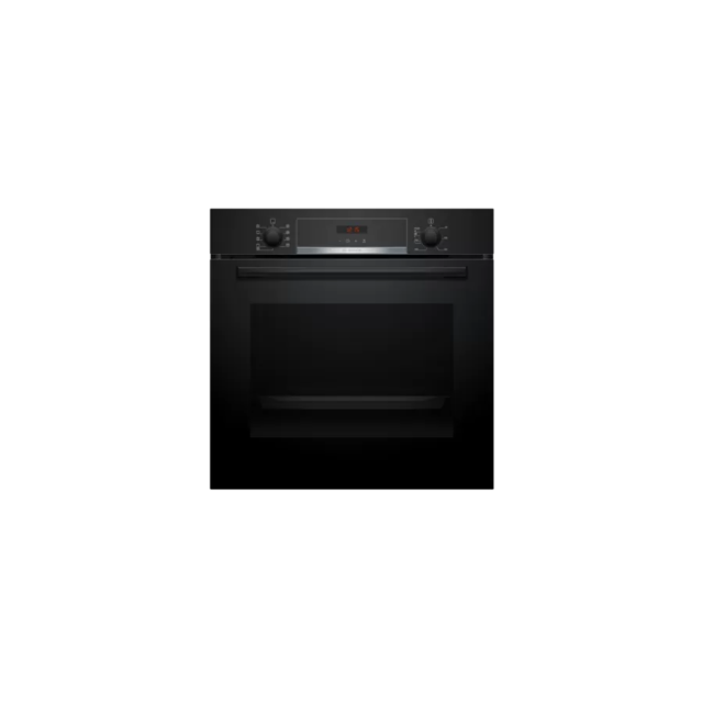 Bosch HBS573BB0B 60cm Series 4 Built-In Single Electric Pyrolytic Oven in Black