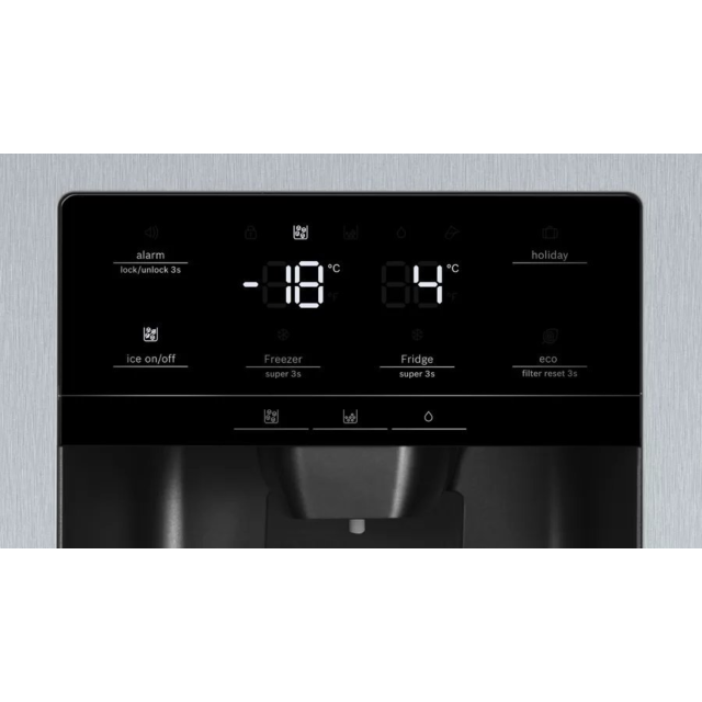 Bosch KAD93VIFPG Series 6 American Style Fridge Freezer