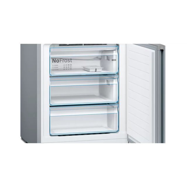 Bosch KGN49XLEA 70cm 70/30 No Frost Fridge Freezer - Inox