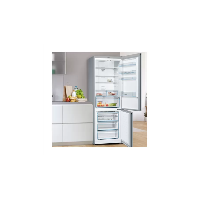 Bosch KGN49XLEA 70cm 70/30 No Frost Fridge Freezer - Inox