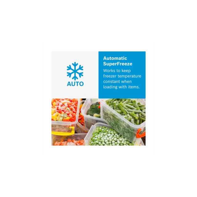 Bosch KGN49XLEA 70cm 70/30 No Frost Fridge Freezer - Inox