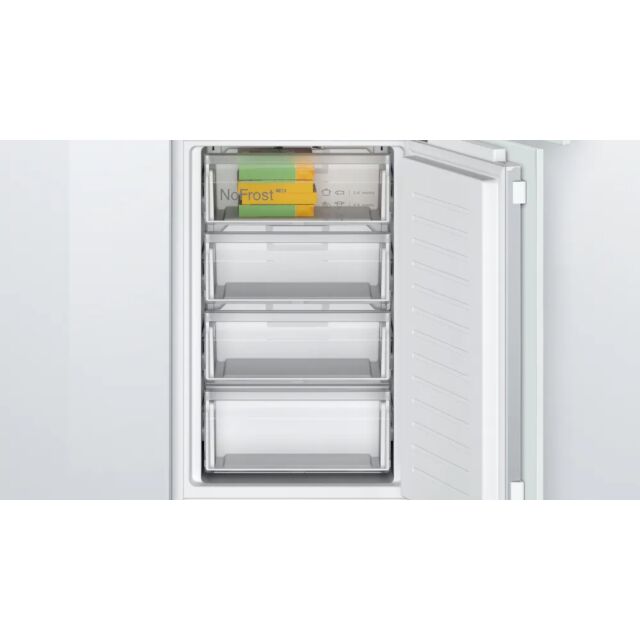 Bosch KIN85NFE0G 54.1cm 50/50 Built In No Frost Fridge Freezer
